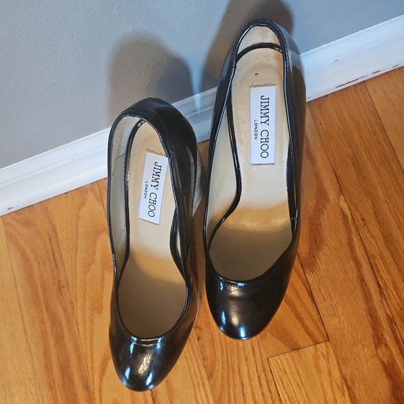 Jimmy Choo Patent Leather Pumps 7.5 - Picture 5 of 11